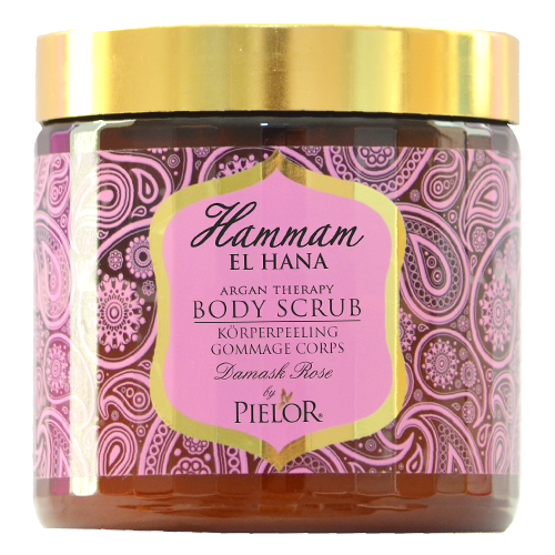 crema exfolianta pentru corp Pielor Hammam El Hana damask rose 500 ml